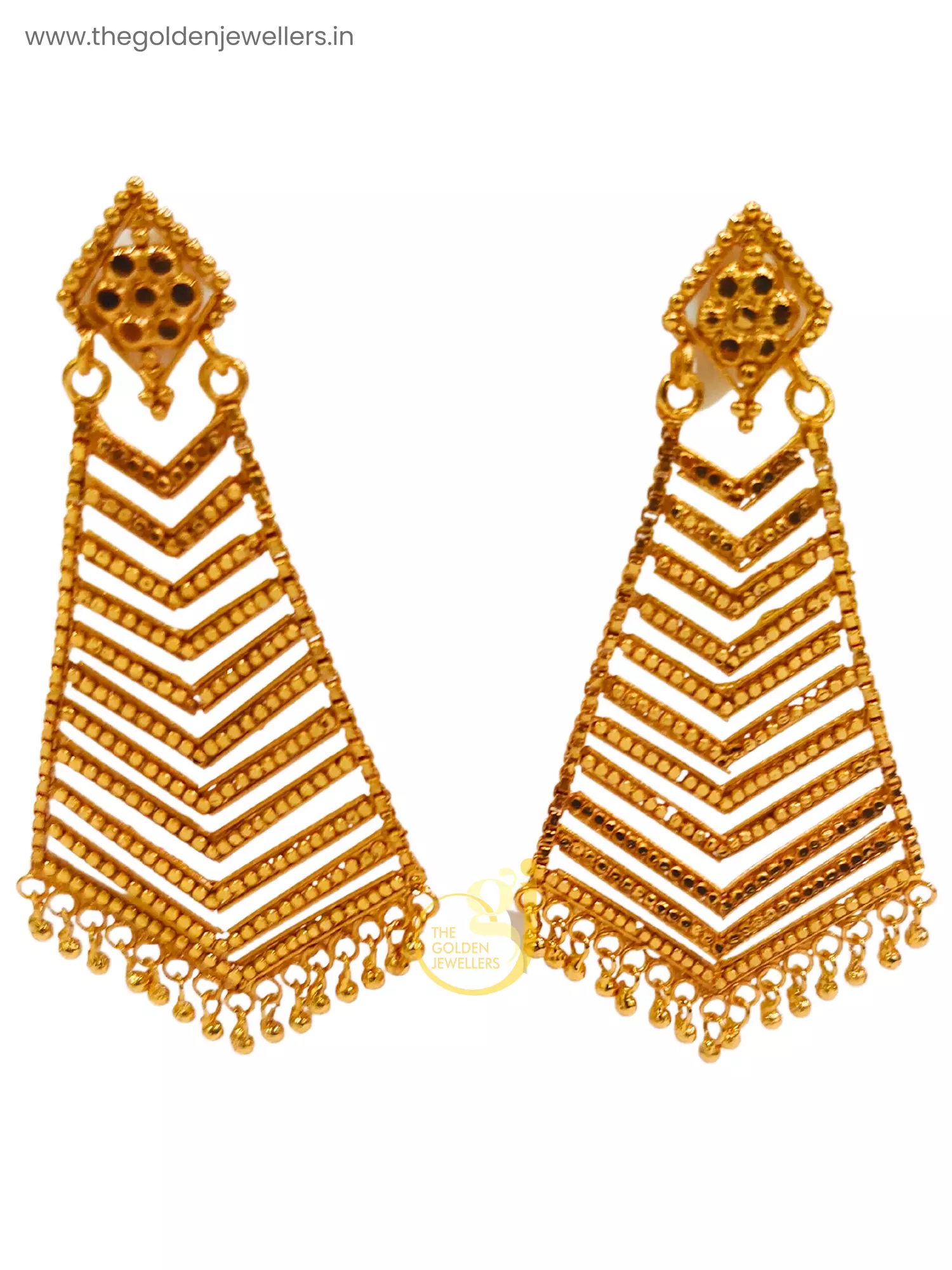 The Golden Jewellers - Jhumka Earrings