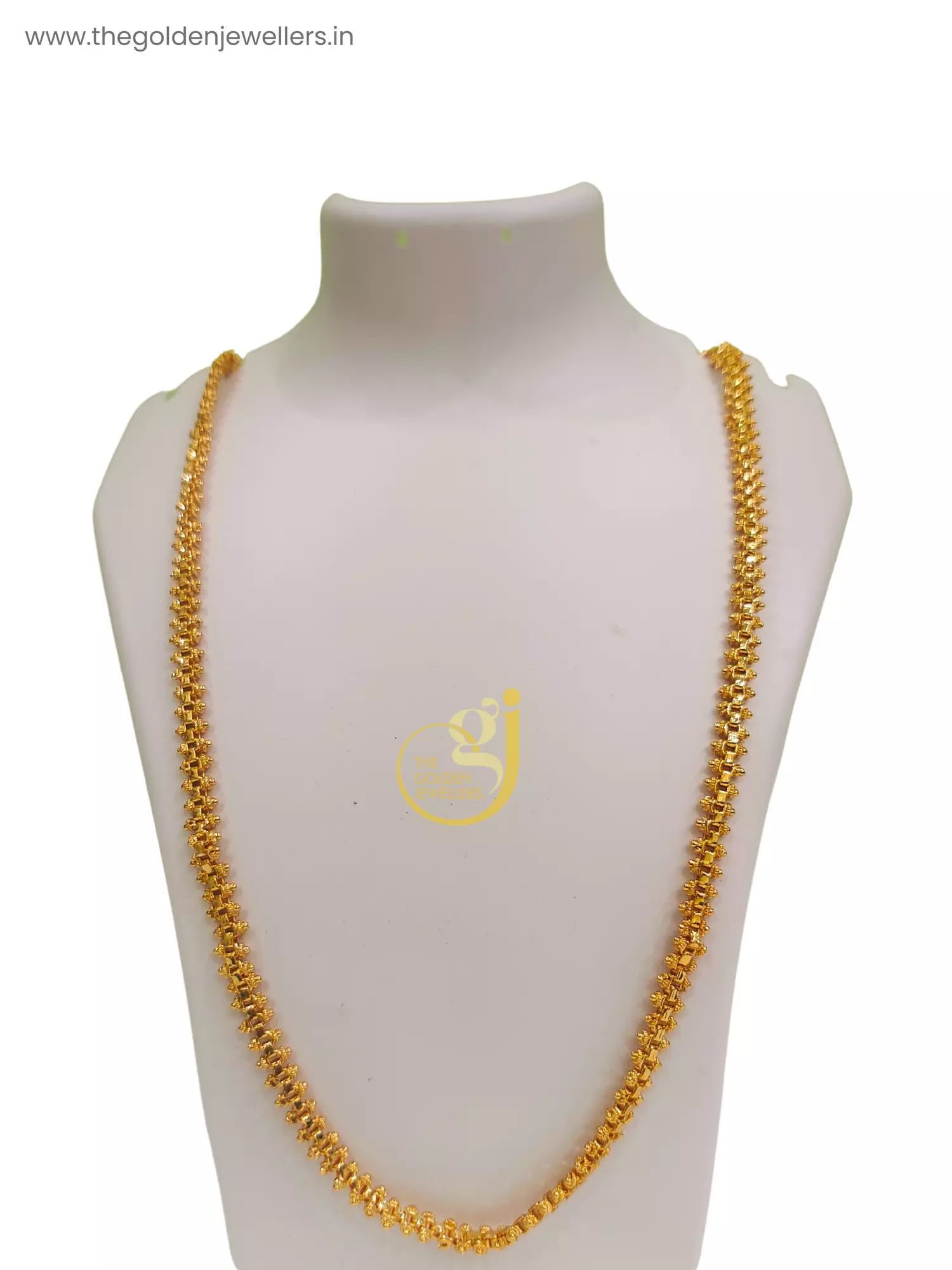 Gold Plated Chain - Design 3 - Kouri Jewels's Trending Pujo Collection