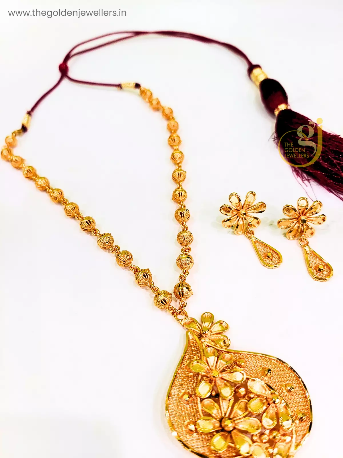 The Golden Jewellers - Pendant Set Necklace