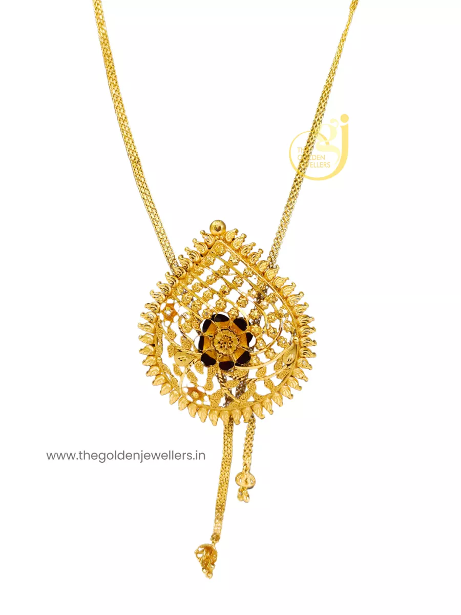 The Golden Jewellers - Tie Chain Necklace