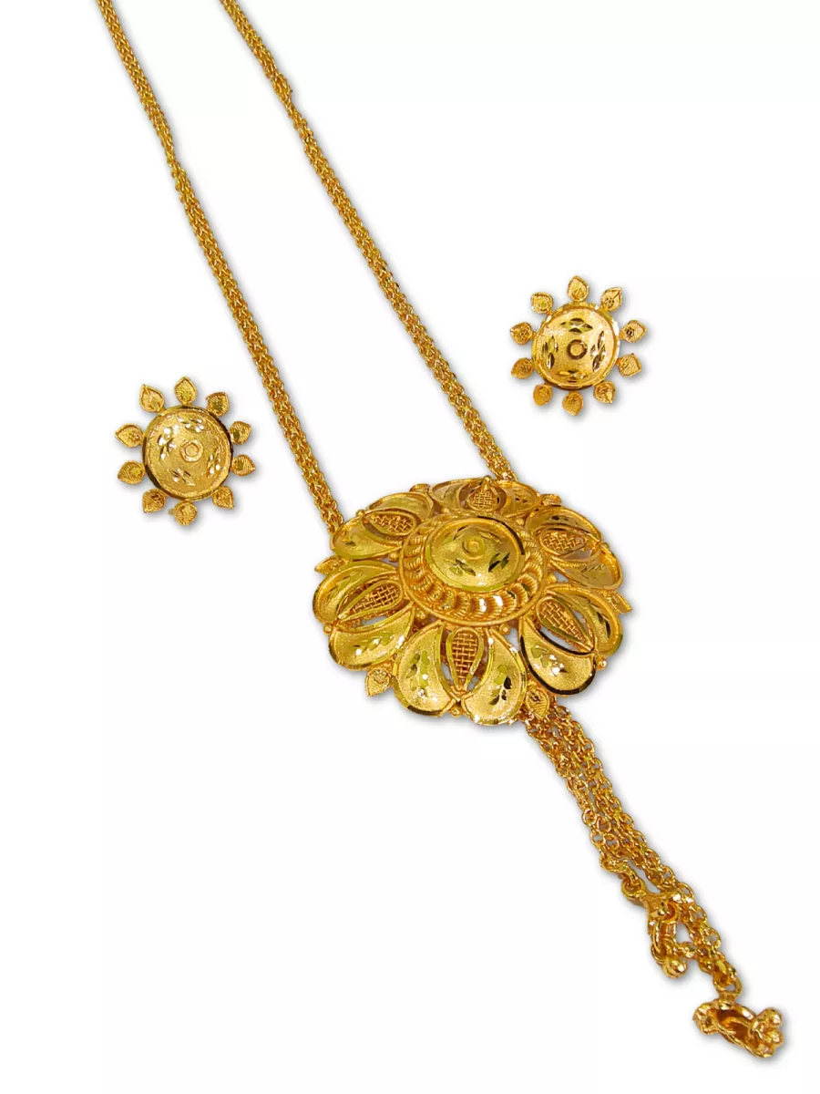 The Golden Jewellers - Tie Chain Necklace