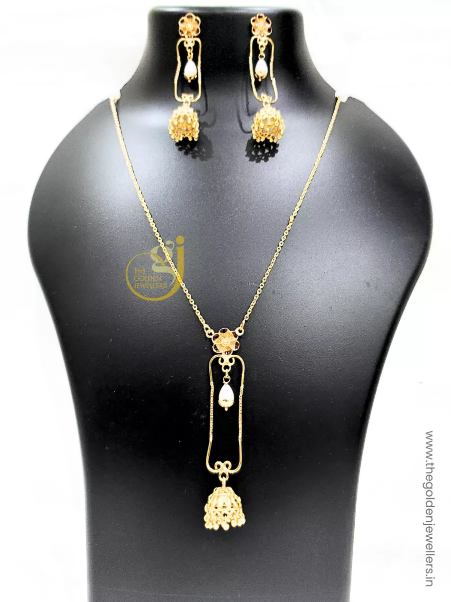 The Golden Jewellers - Pendant Set Necklace