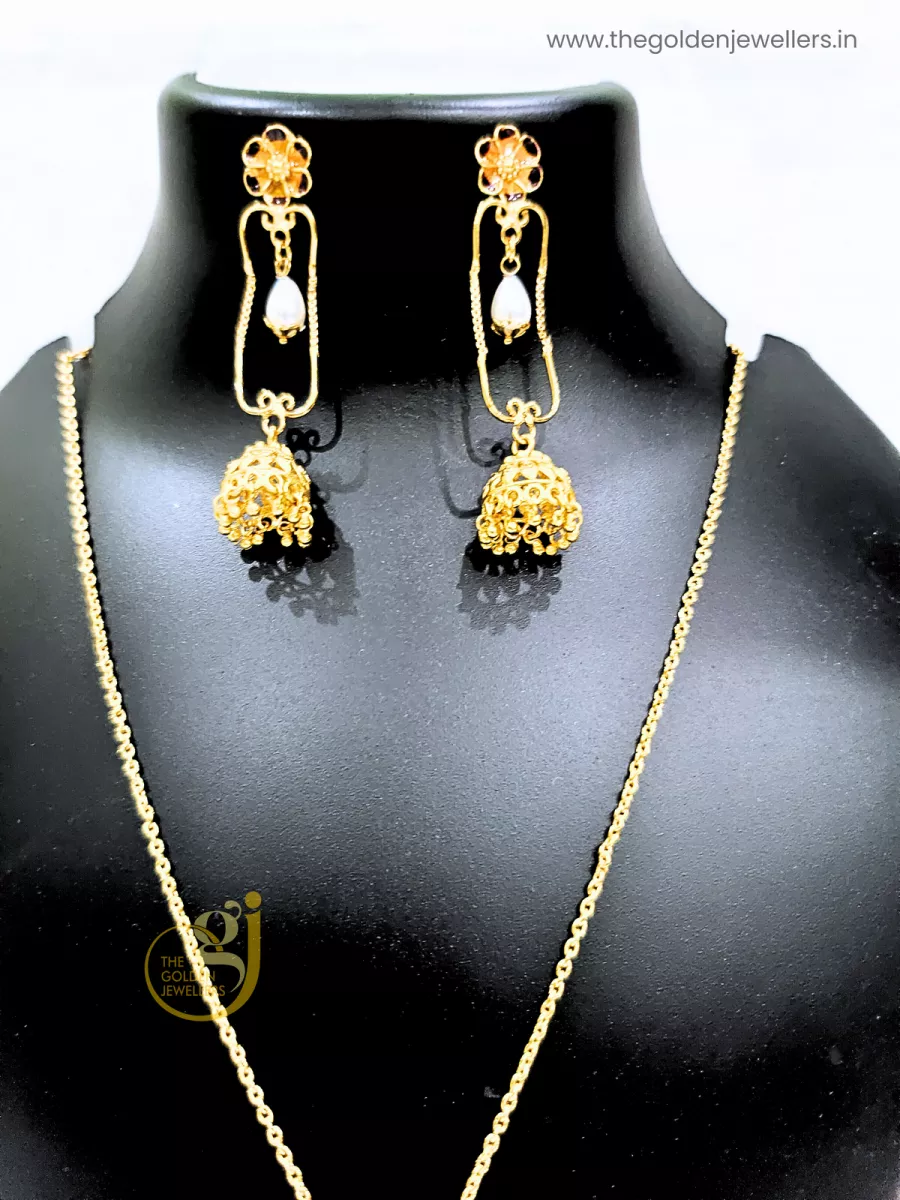 The Golden Jewellers - Pendant Set Necklace