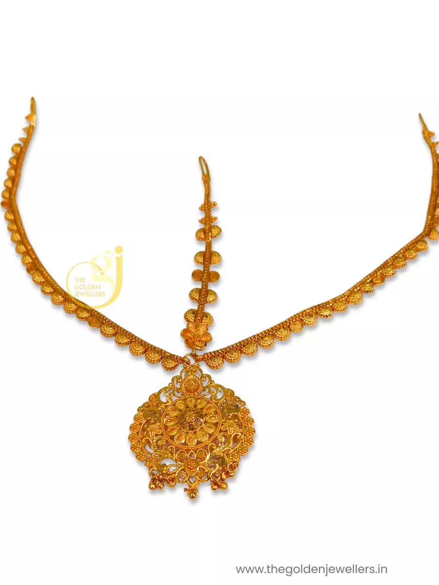 The Golden Jewellers -  Tiara Tikli or Mangtika