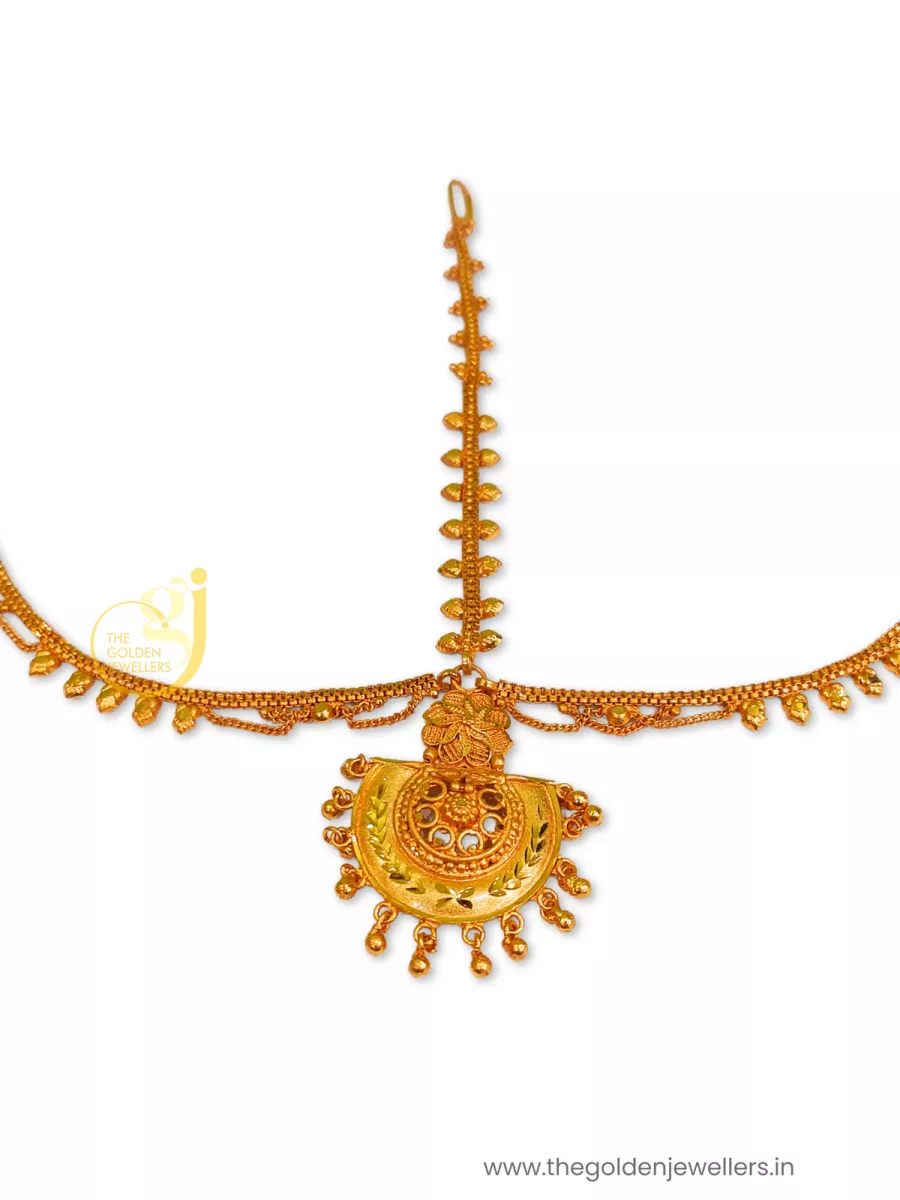 The Golden Jewellers -  Tiara Tikli or Mangtika