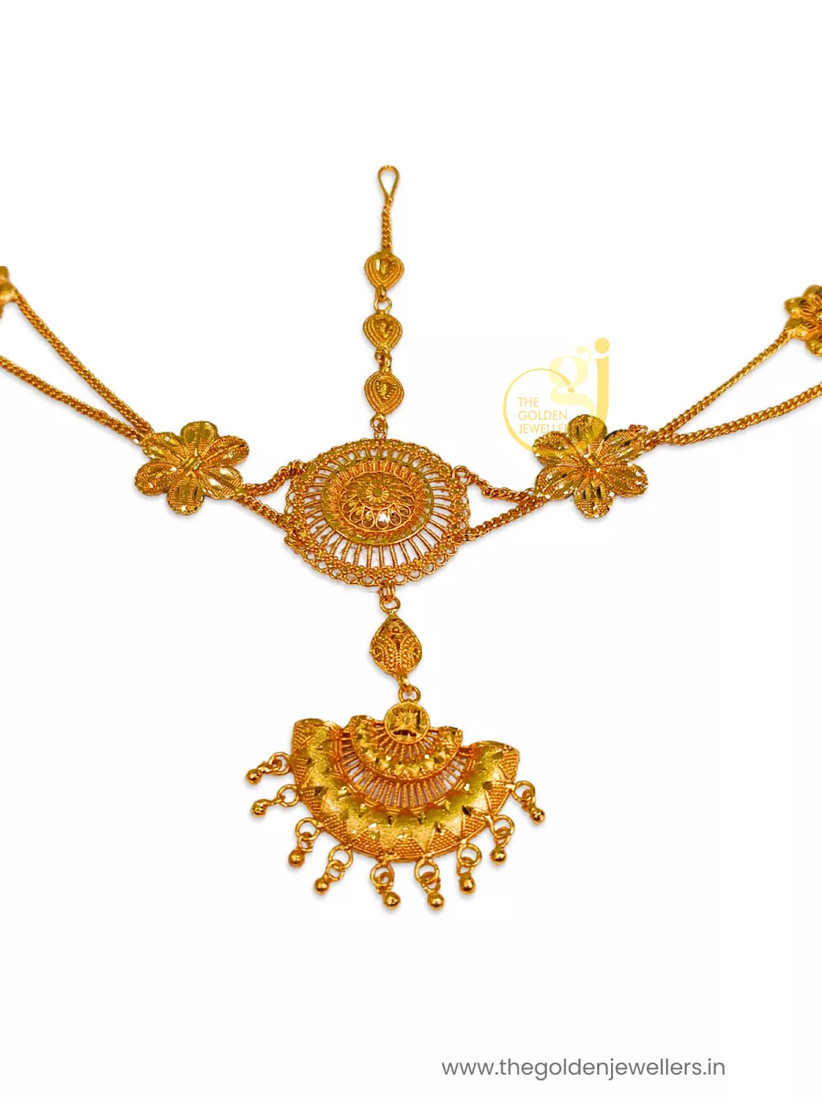 The Golden Jewellers -  Tiara Tikli or Mangtika