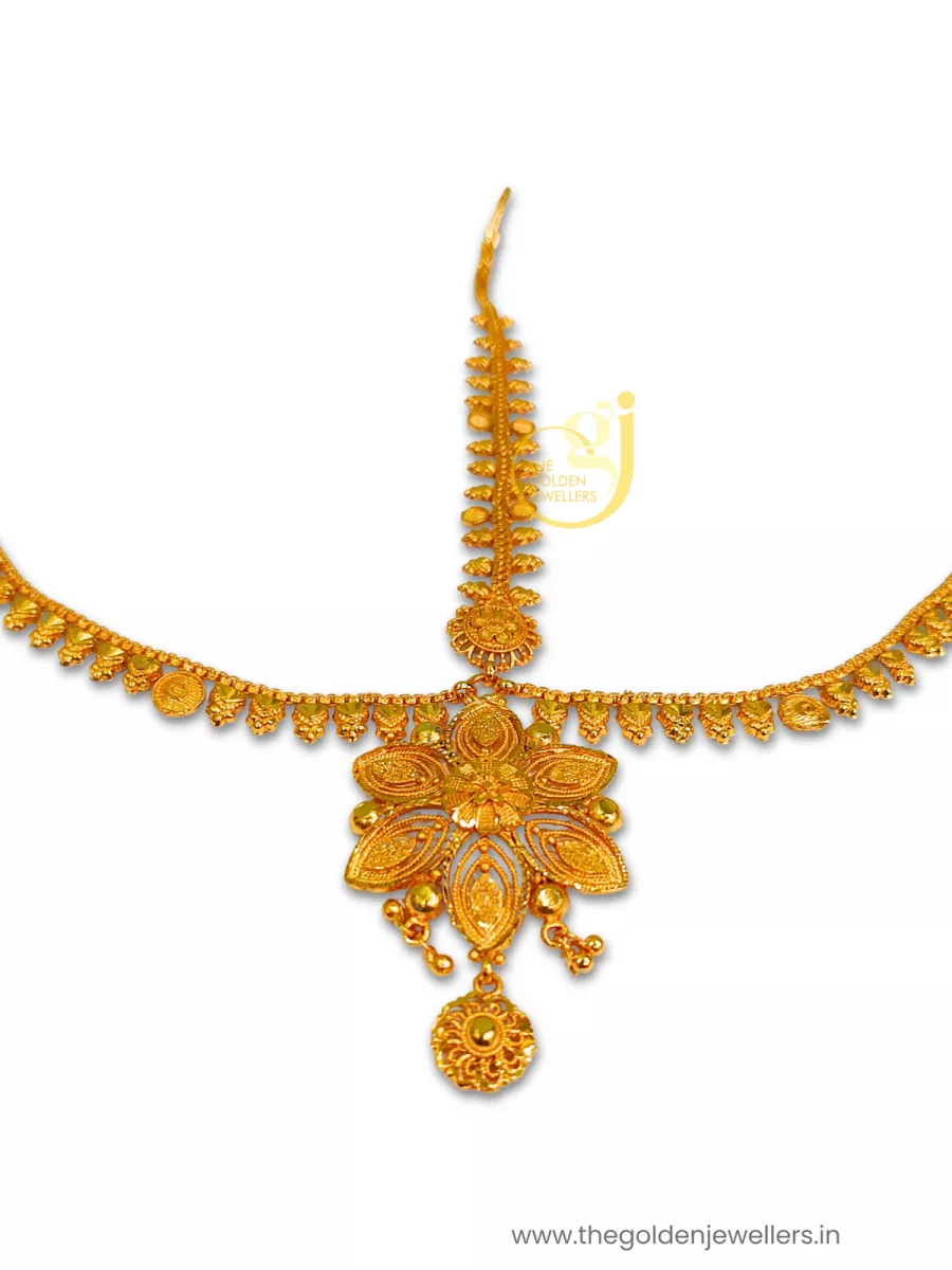 The Golden Jewellers -  Tiara Tikli or Mangtika