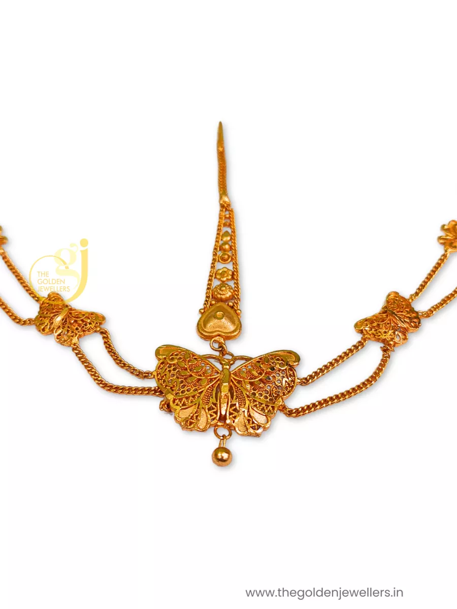 The Golden Jewellers -  Tiara Tikli or Mangtika